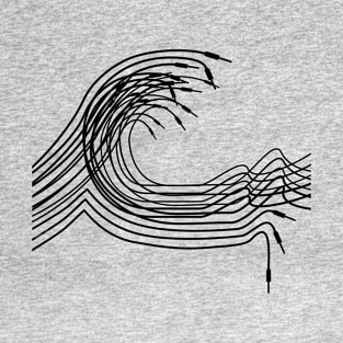 Great Wave for Electronic Musician and Synthesizer player T-Shirt